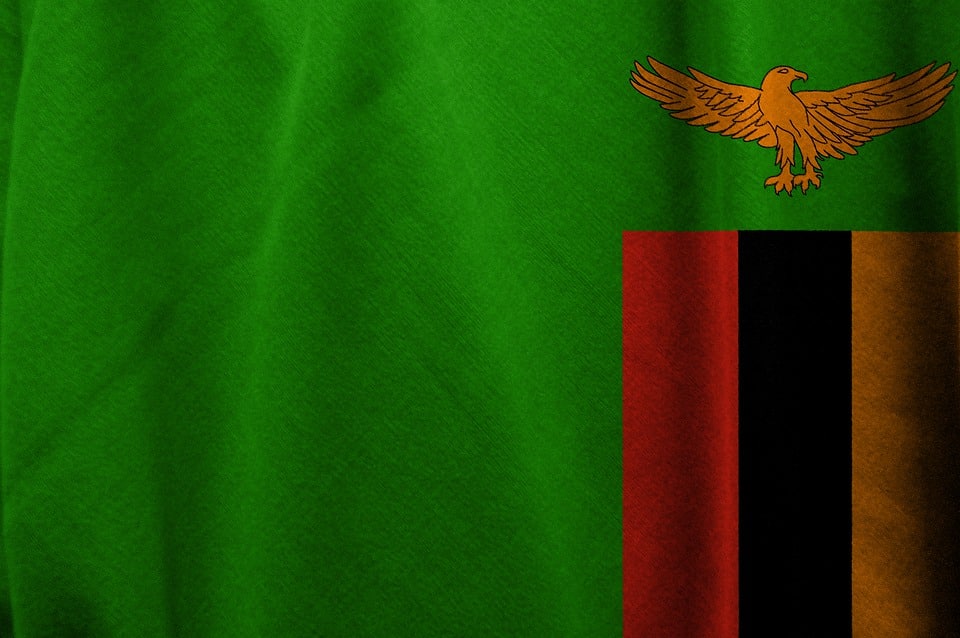 bandera zambia