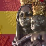 Virgen del Pilar bandera españa